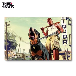 Деревянный Постер "GTA V"