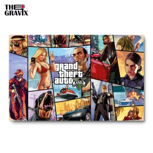 Деревянный Постер "GTA V №2"
