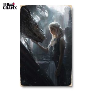 Wooden Poster "Game of Thrones"