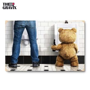 Деревянный Постер "Ted"
