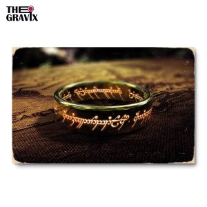 Wooden Poster "The Lord of the Rings"
