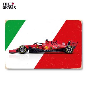 Деревянный Постер "Ferrari"