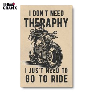 Дерев'яний Постер "I Just Need Go To Ride"