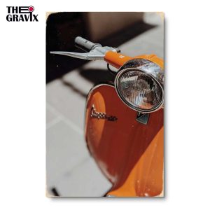 Дерев'яний Постер "Скутер Vespa"