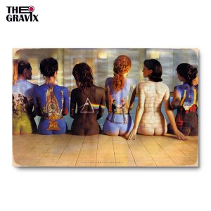 Деревянный Постер "Pink Floyd Women Back"