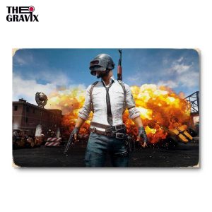 Деревянный Постер "PUBG"