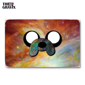 Дерев'яний Постер "Jake The Dog Space"