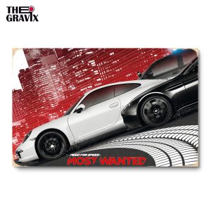 Wooden Poster "Need For Speed MW"