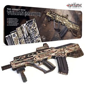 Деревянный 3D Конструктор Автомат “Вулкан-М” (Малюк) 490 деталей 70 см (04042)